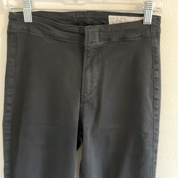 Rag & Bone Peyton Engineered Bootcut Jeans Women’s Size 26 Stretch Black - Picture 4 of 10